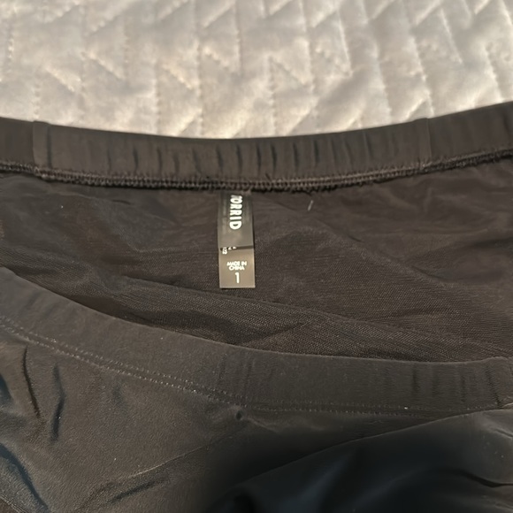 Torrid Black Swim Skirt with Subtle Ruffles - Picture 3 of 4